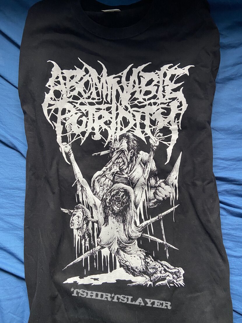 Abominable Putridity Demo Cover 2018 Brutal Mind reprint SS