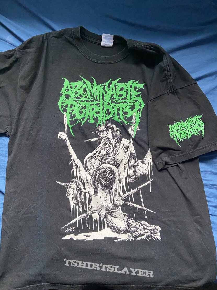 Abominable Putridity Demo Cover reprint 2012 SS