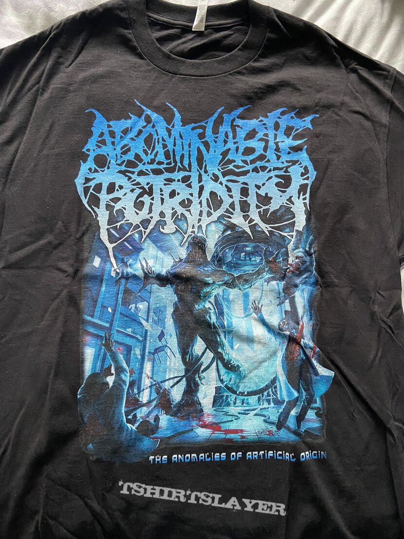 Abominable Putridity Anomalies Indiemerch Print SS Abominable Putridity Anomalies Indiemerch Print SS