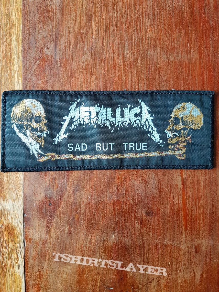 Patch Metallica Sad but true