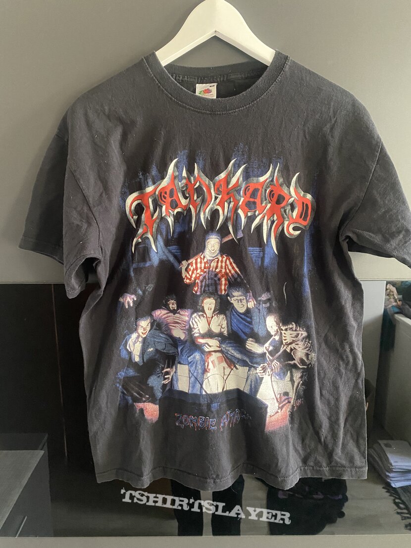 TANKARD Zombie Attack Shirt Size M