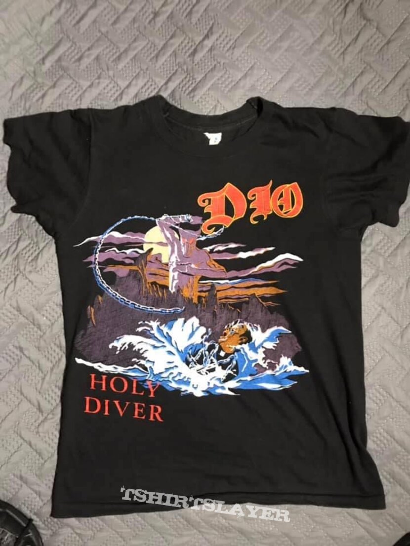 1983 Dio Holy Diver New Years Eve Gig Shirt. 