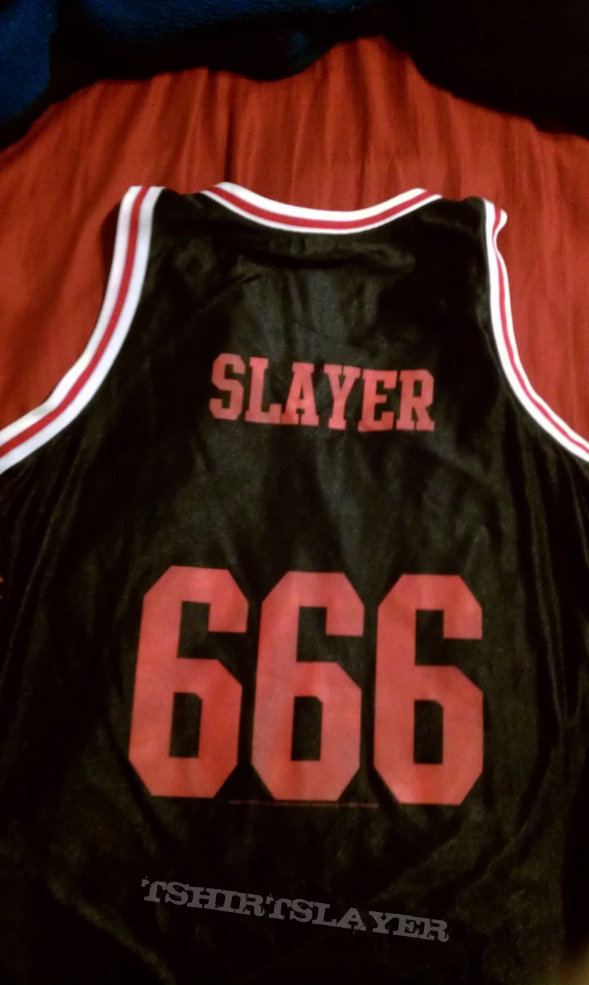 One of a kind! SLAYER jersey ! no other like it! | TShirtSlayer TShirt and  BattleJacket Gallery