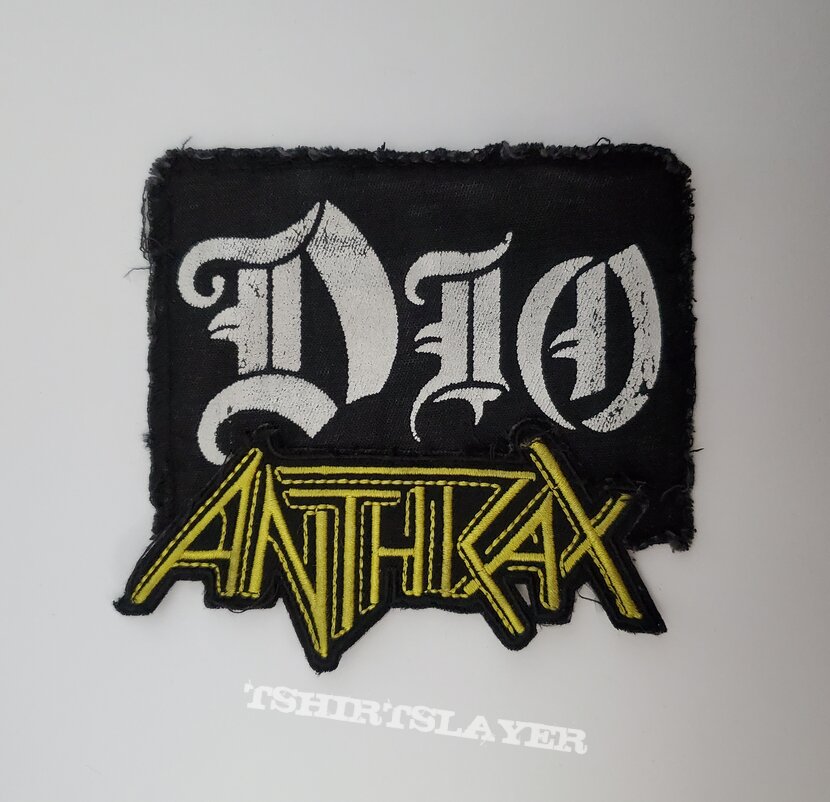 Dio/Anthrax combo patches