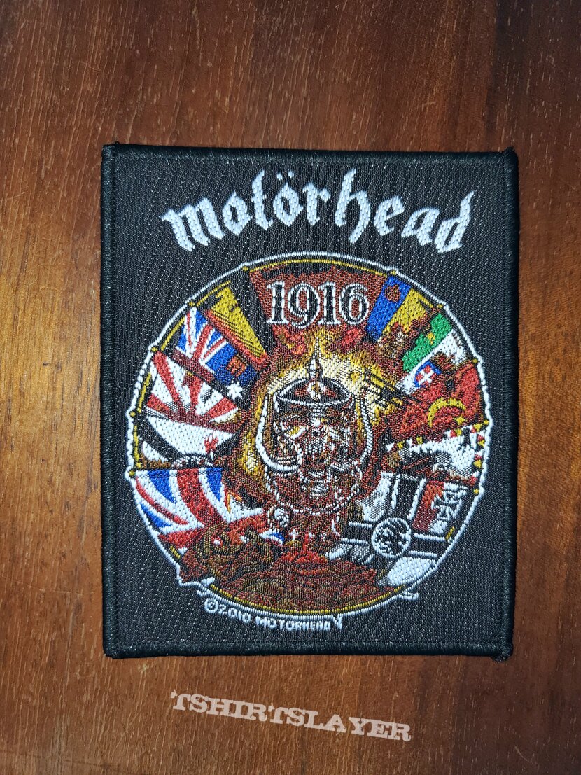 Motörhead 1916 patch