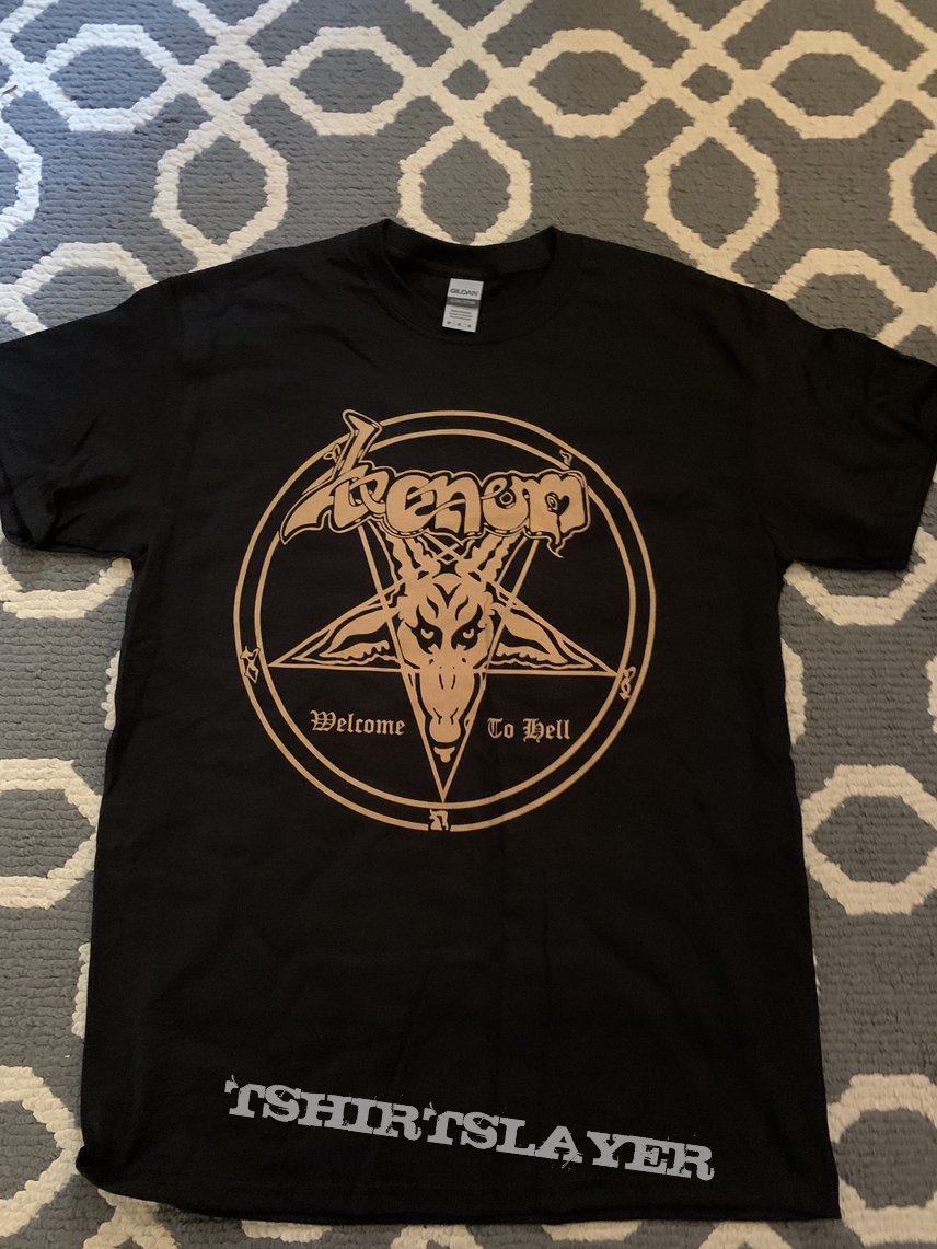 Venom “Welcome to Hell” shirt (Medium) | TShirtSlayer TShirt and  BattleJacket Gallery