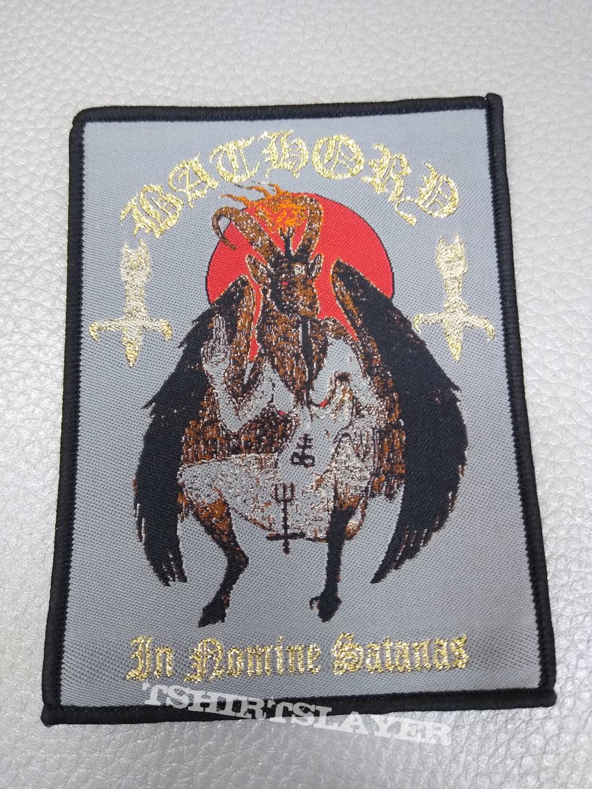 Bathory – In Nomine Satanas - Woven Patch