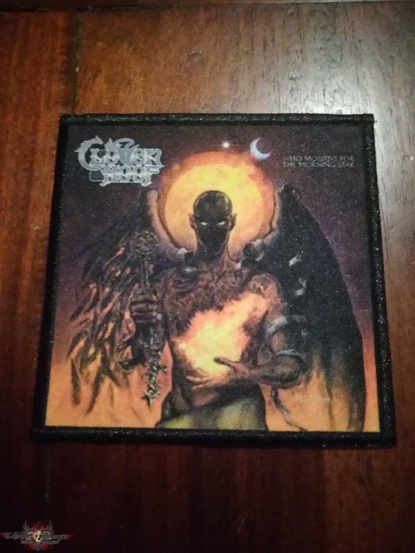 Cloven Hoof woven patch (Who Mourns for the Morning Star?)
