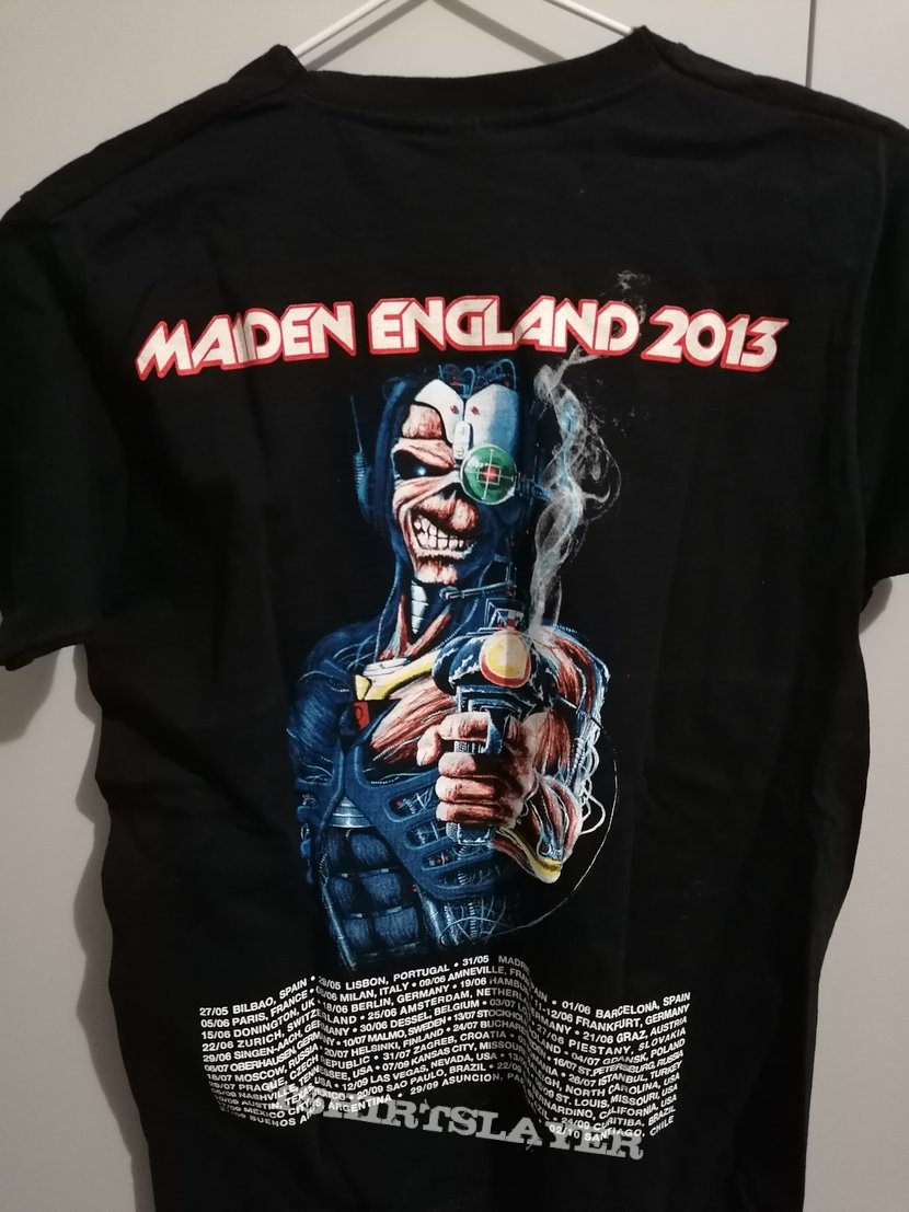 Iron Maiden - Maiden England 2013 - tour shirt 