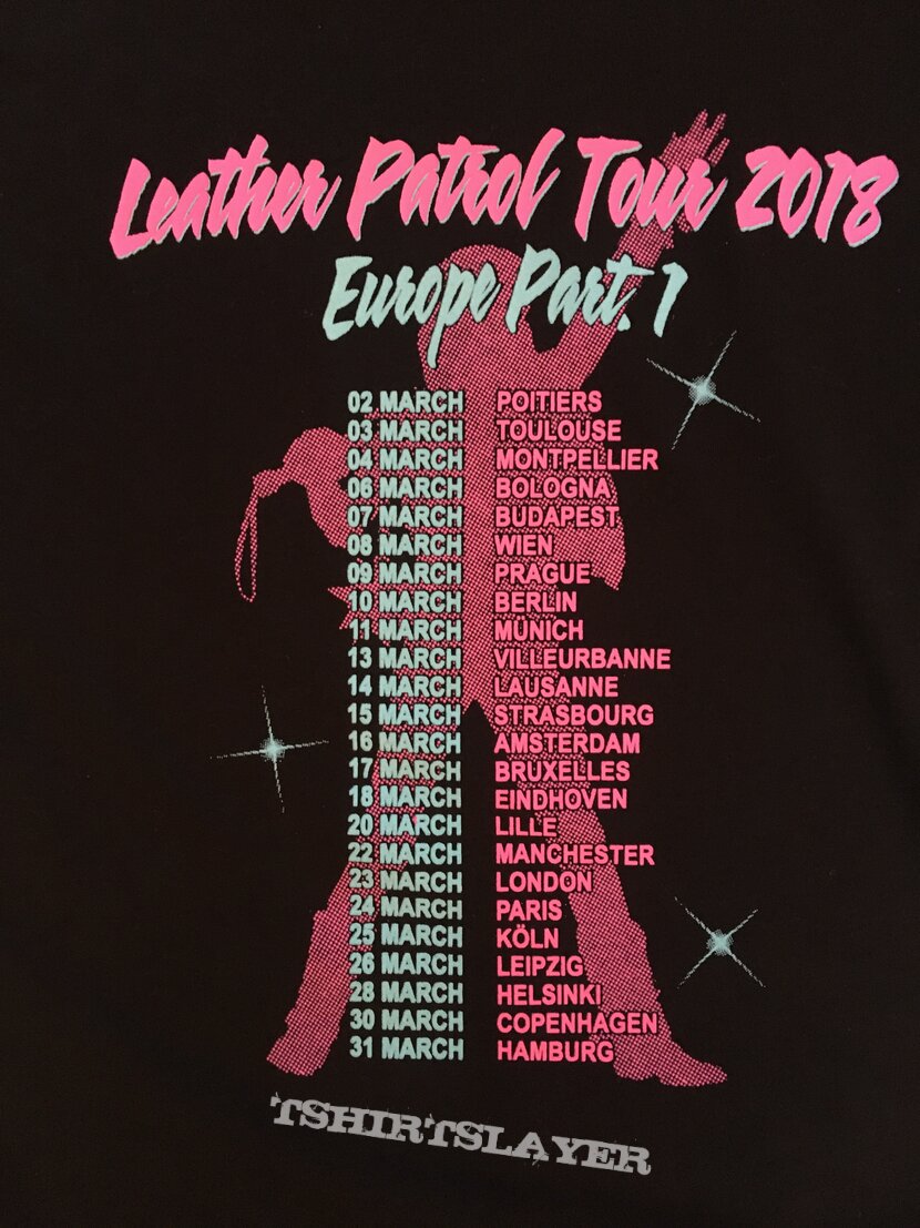 Carpenter Brut - Leather Patrol Europe Tour 2018 TS