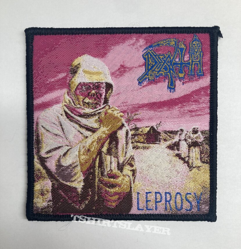 Death - Leprosy Woven Patch