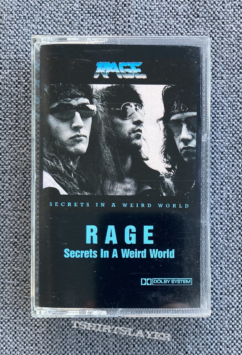 Rage - Secrets In A Weird World Tape