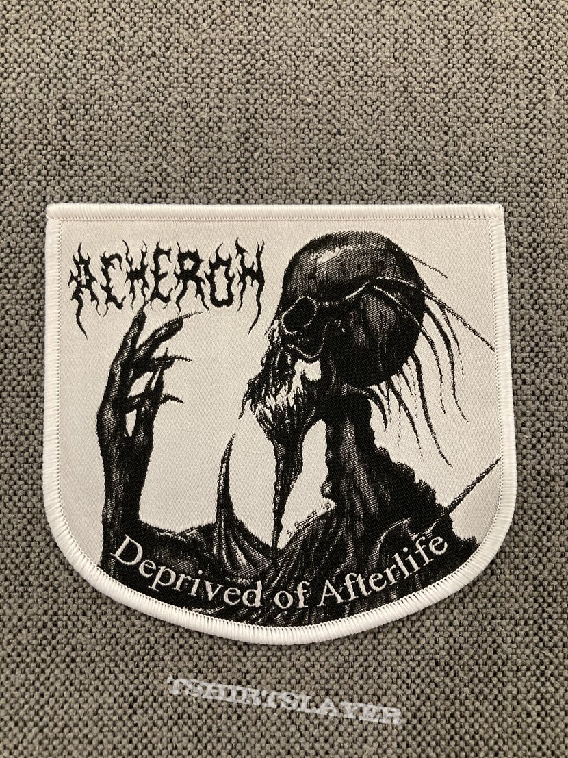 Acheron - Deprived Of Afterlife Official Woven Patch