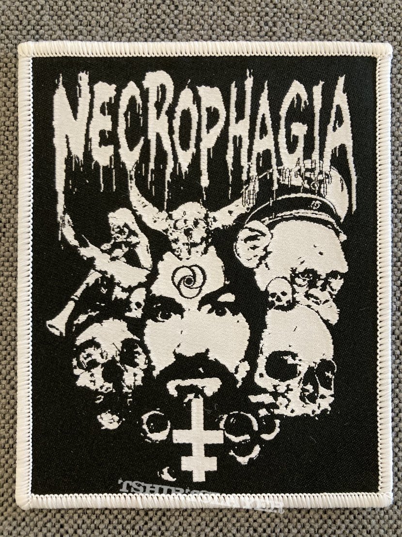 Necrophagia - Manson Official Woven Patch