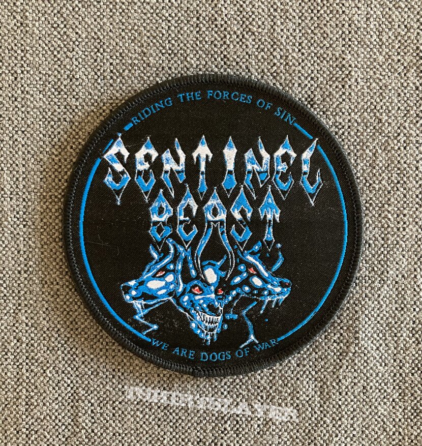 Sentinel Beast - Depths Of Death Woven Circle Patch