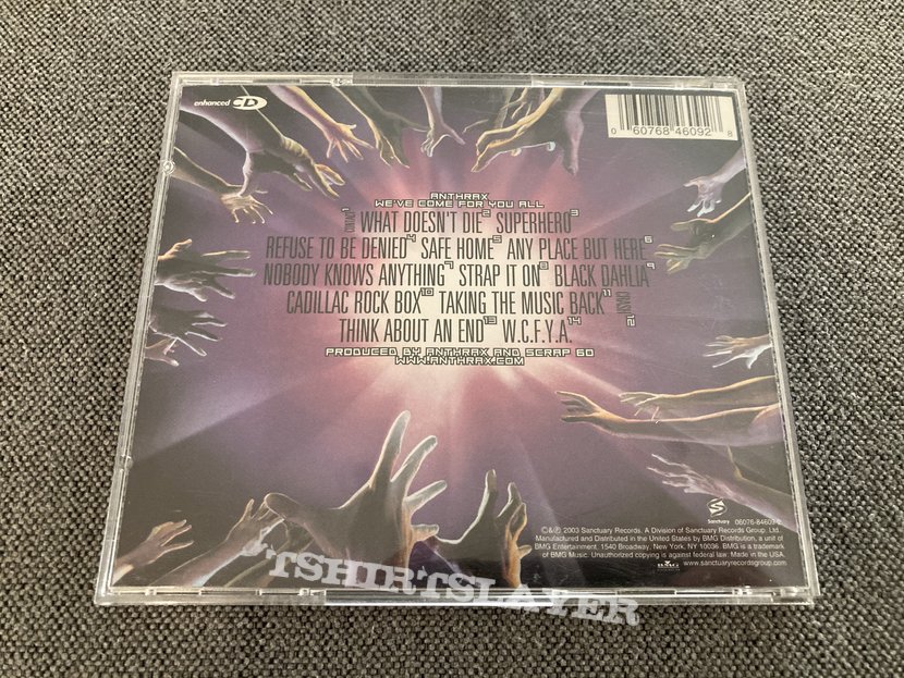 Anthrax - We’ve Come For You All CD