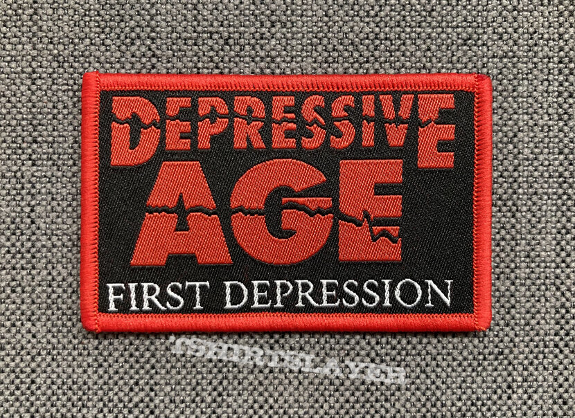 Depressive Age - First Depression Woven Patch