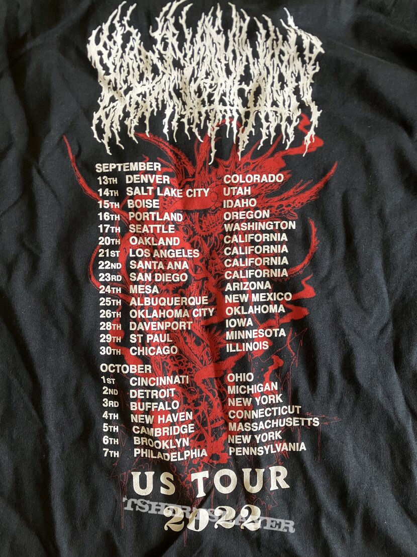 Blood Incantation US Tour 22 LS