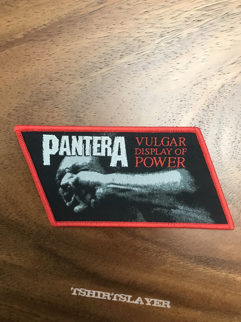 Pantera Vulgar Display of Power official patch