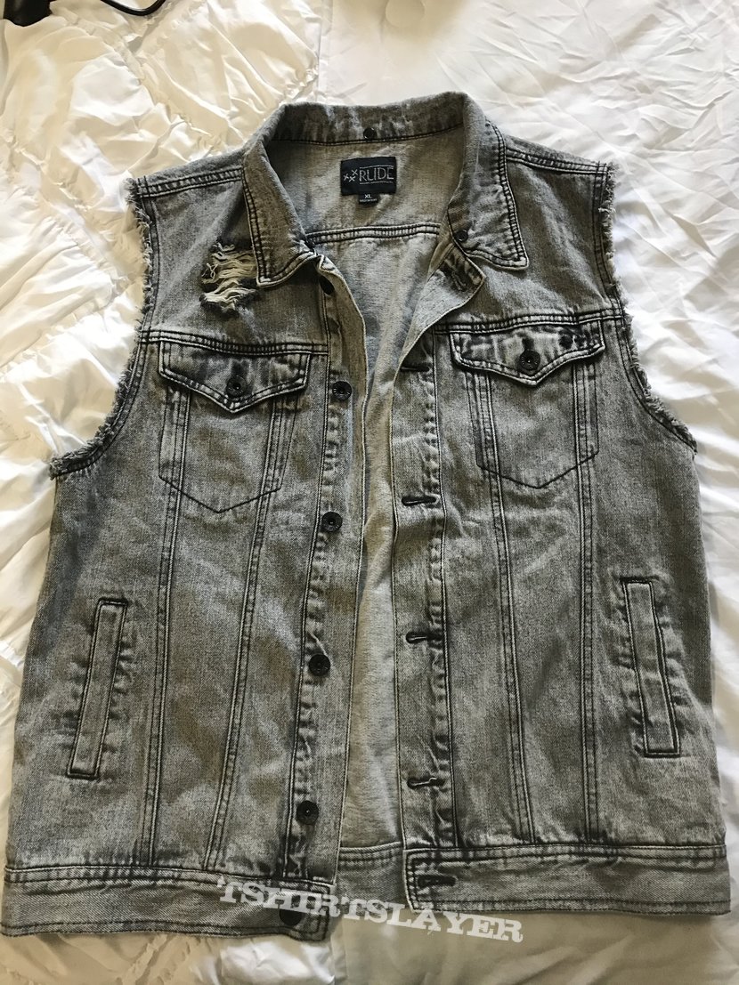 Heavy Metal New Denim Vest