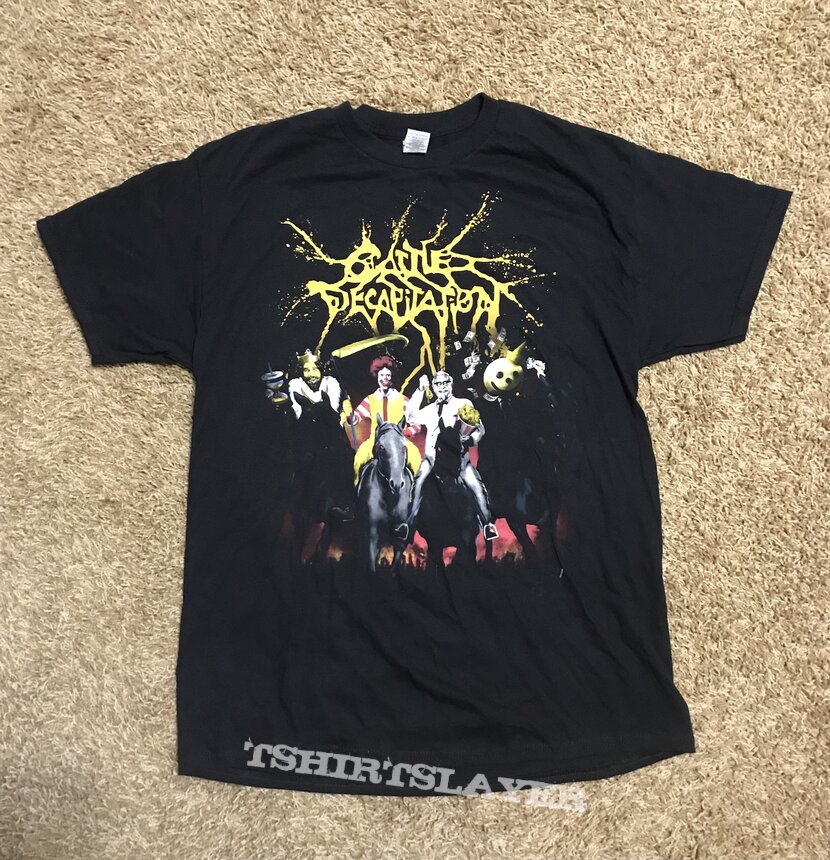 Cattle Decapitation Carbon Stampede tee