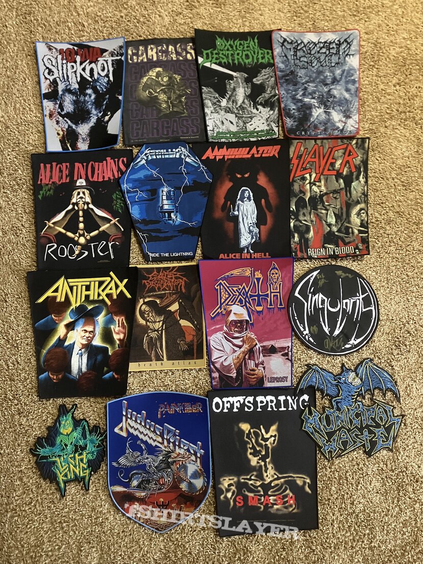 Slipknot Current Unsewn Backpatch Collection