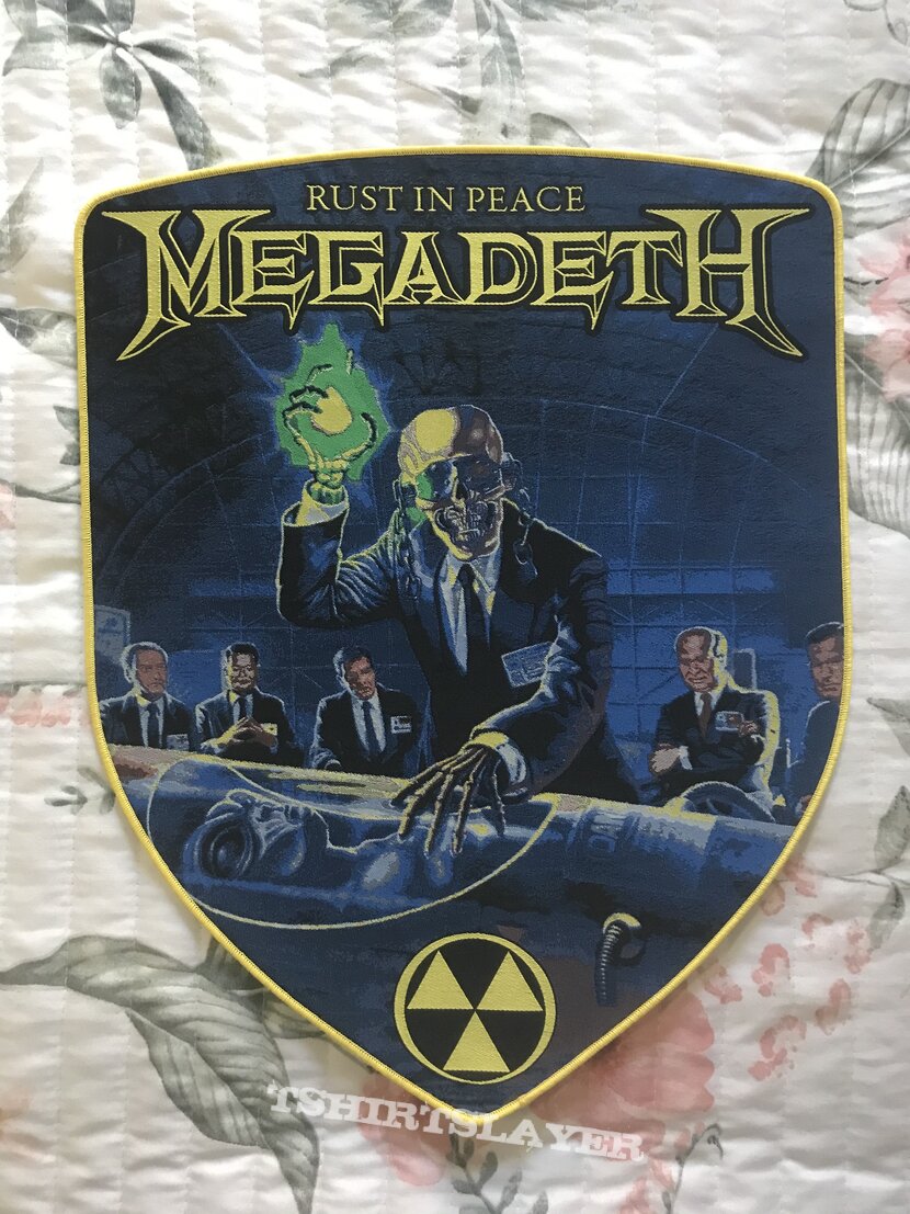 Megadeth Pull the Plug Patches Mail Day