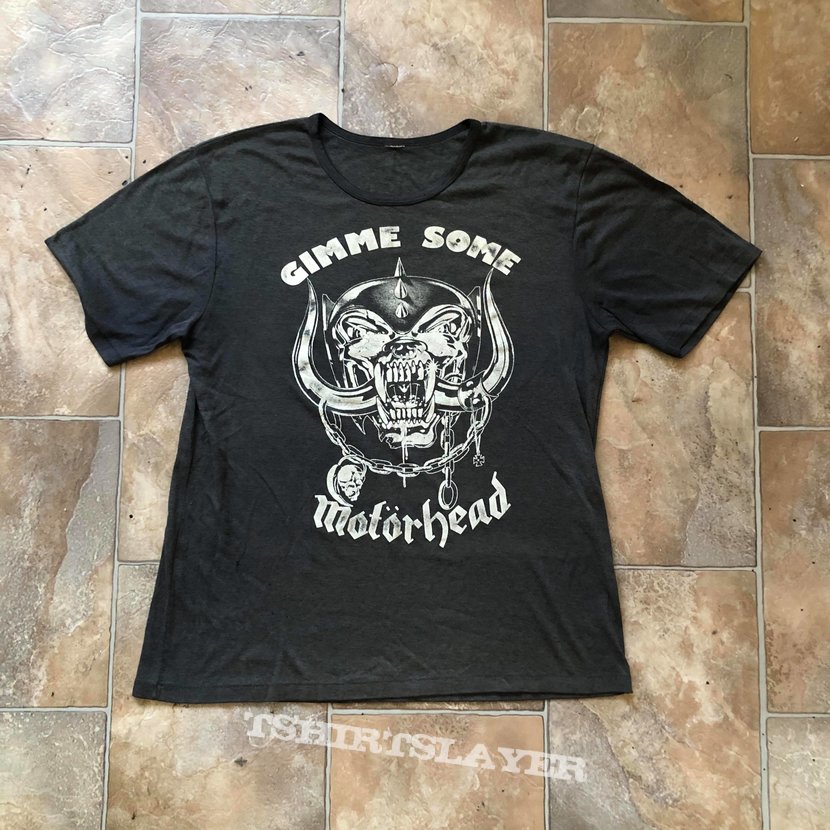 Motörhead 1980s Motorhead Gimmie Some shirt 