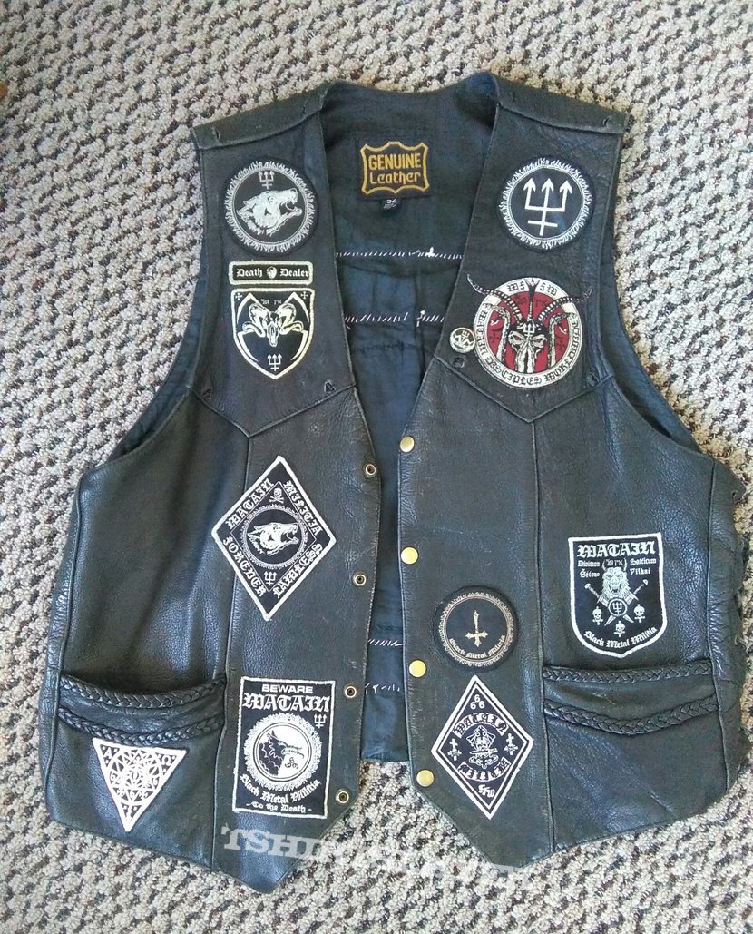 Completed Watain Disciples Vest | TShirtSlayer TShirt and BattleJacket  Gallery