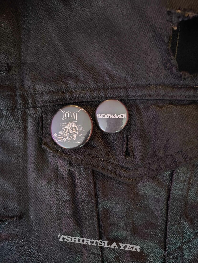 Zyanose Painted Denim Jacket