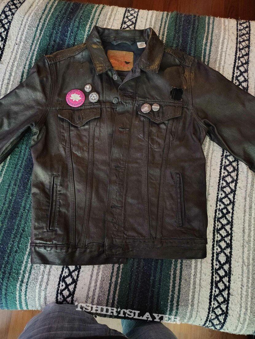 Zyanose Painted Denim Jacket