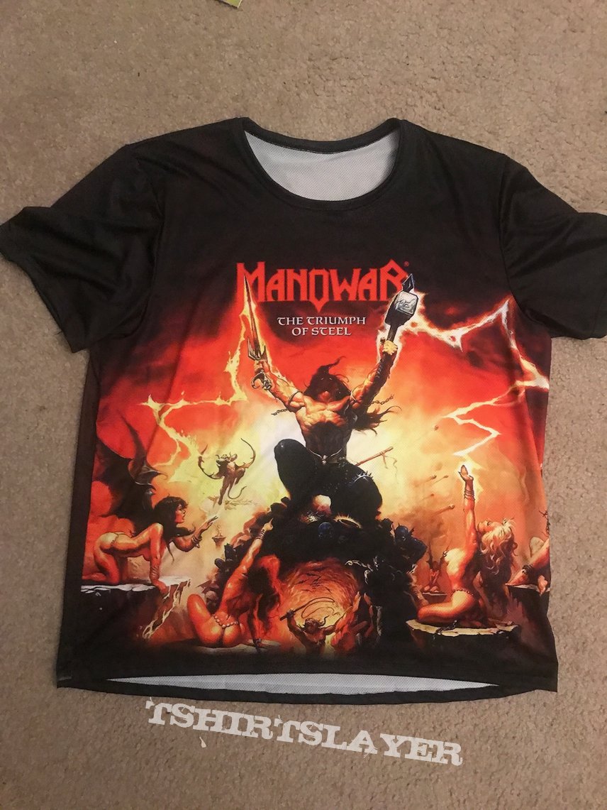 Manowar Athletic Gym shirt &quot;The Triumph of Steel&quot;