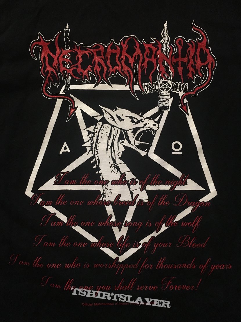 Necromantia Crossing The Fiery Path Long Sleeve Shirt