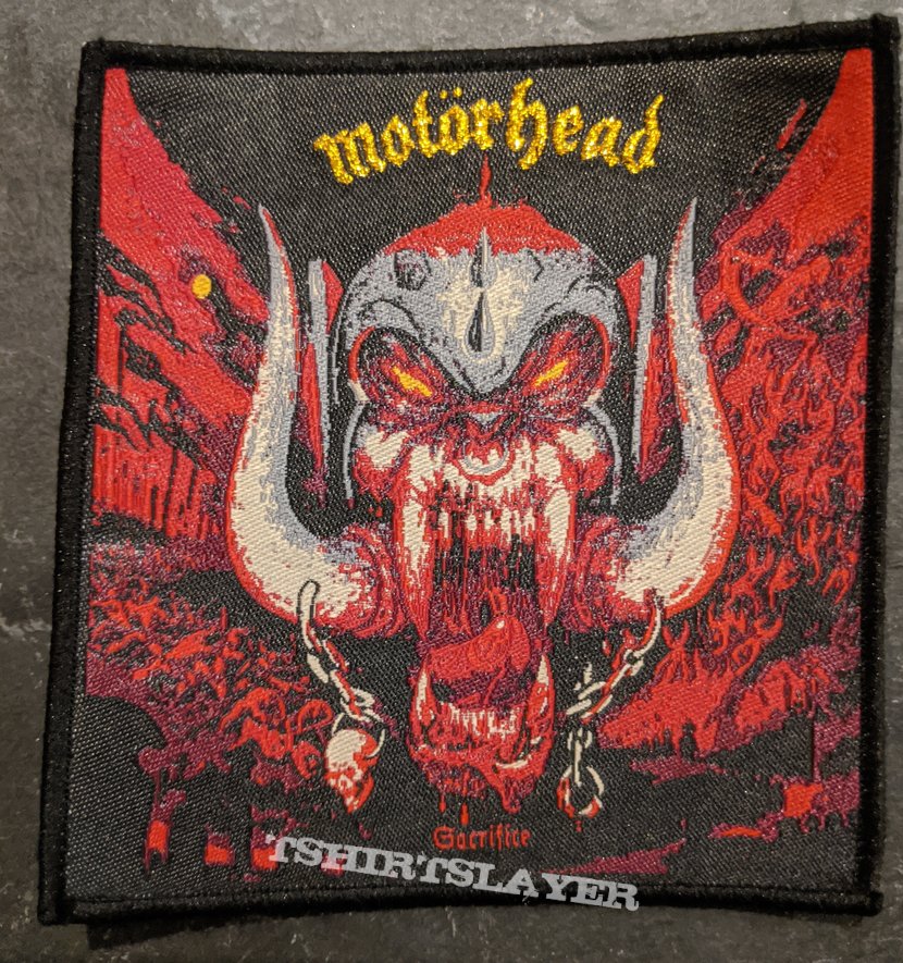 Motörhead Motorhead Sacrifice patch [bootleg] 