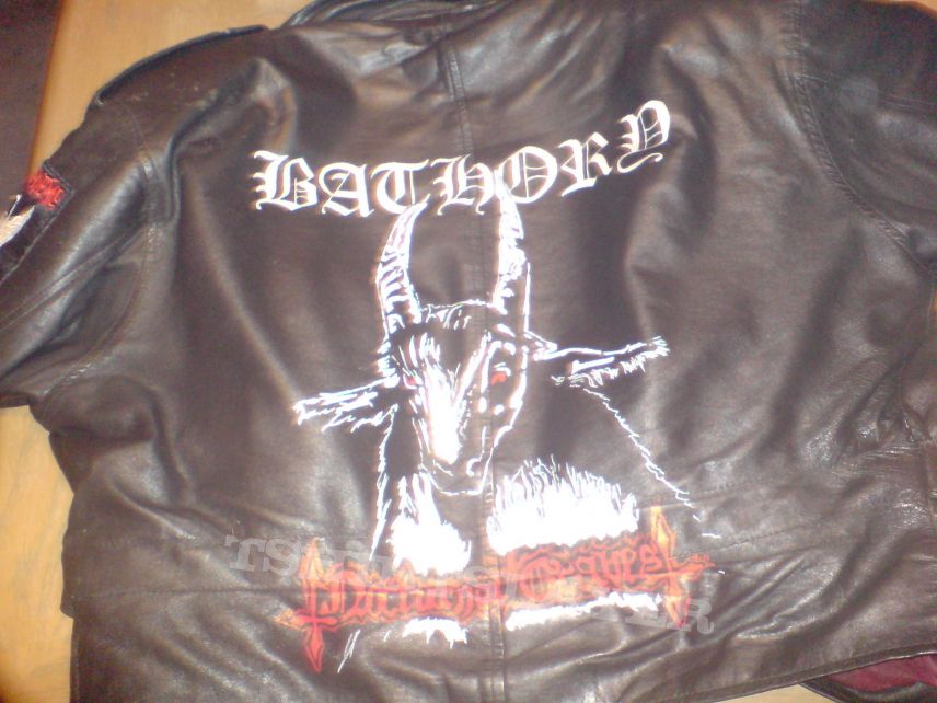 Bathory leather jacket. | TShirtSlayer TShirt and BattleJacket Gallery