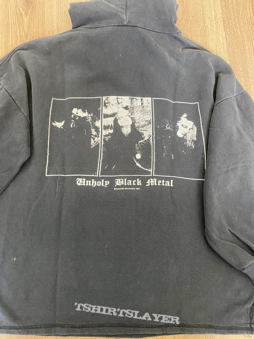 Darkthrone ‘A Blaze In The Northern Sky’ hooded sweatshirt from 1992