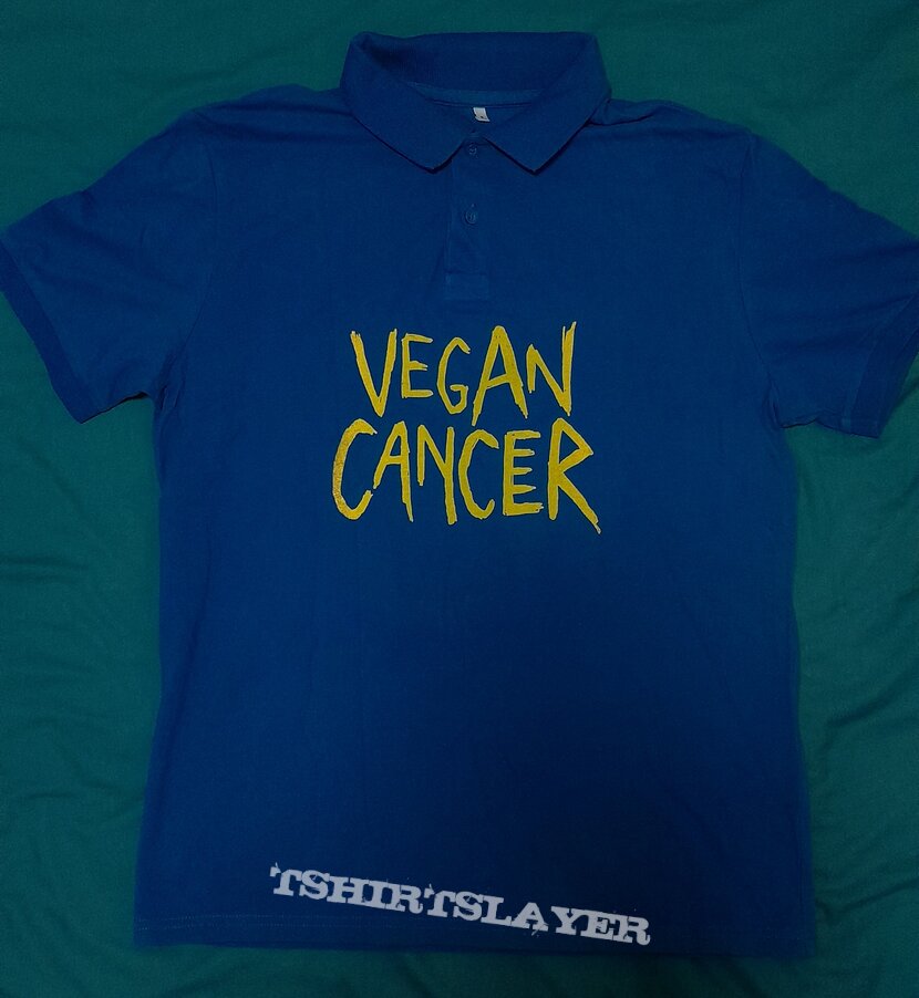 Vegan Cancer - Polo sérigraphié 