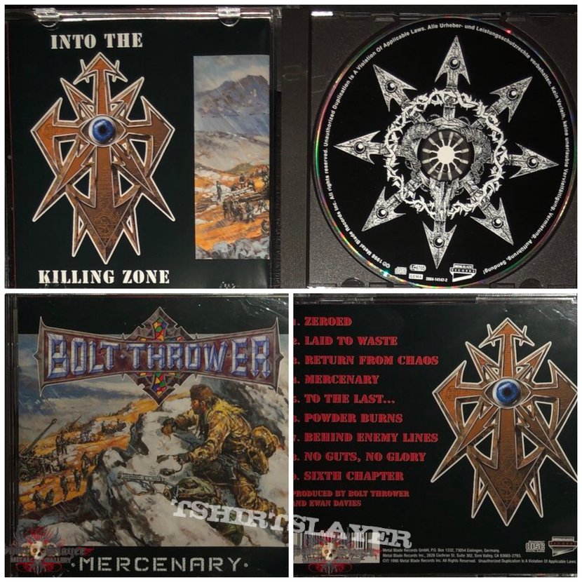 Bolt Thrower CD For Milton 333