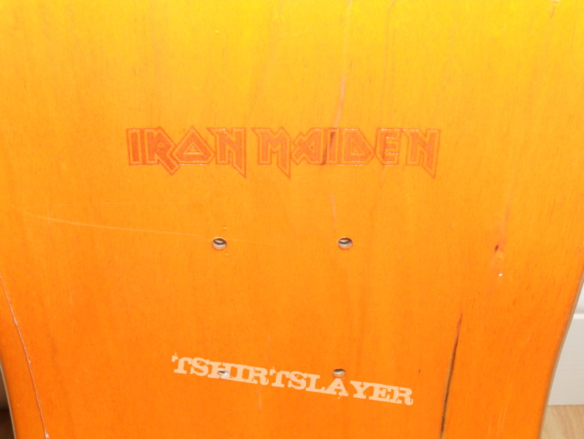 Iron Maiden The Trooper skate deck