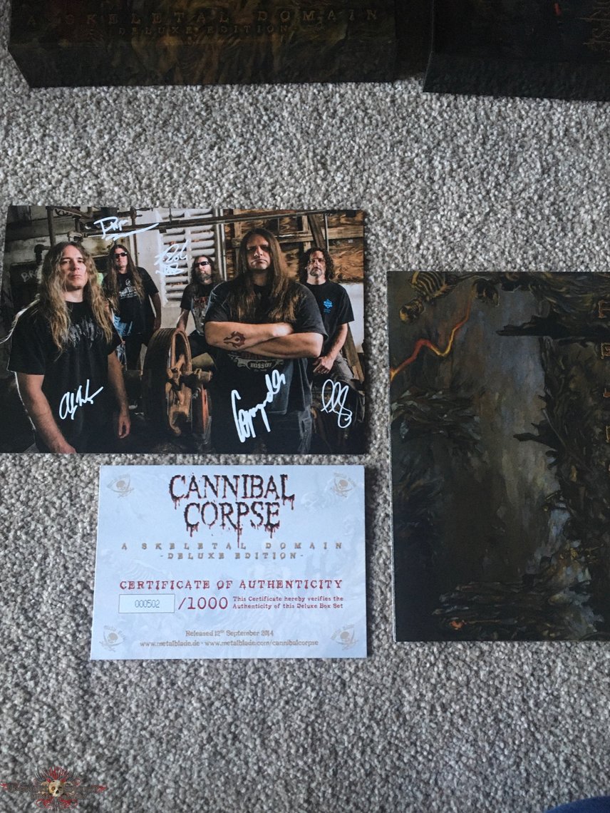 Cannibal Corpse A Skeletal Domain limited deluxe edition