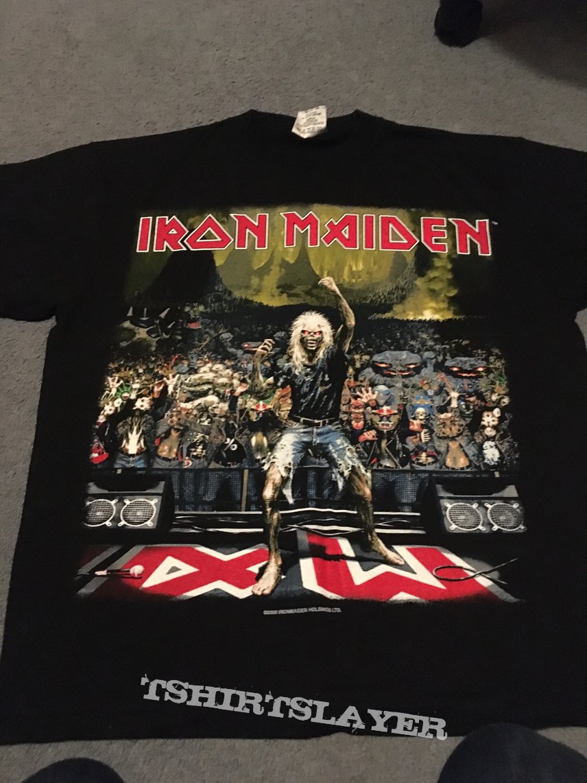 Iron Maiden Metal 2000 Earls Court event shirt