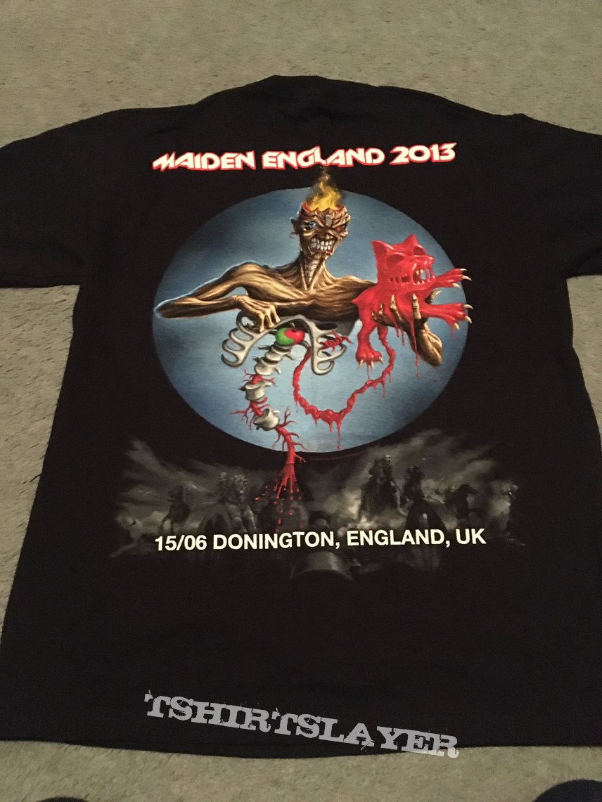 Iron Maiden Download festival 2013 shirt