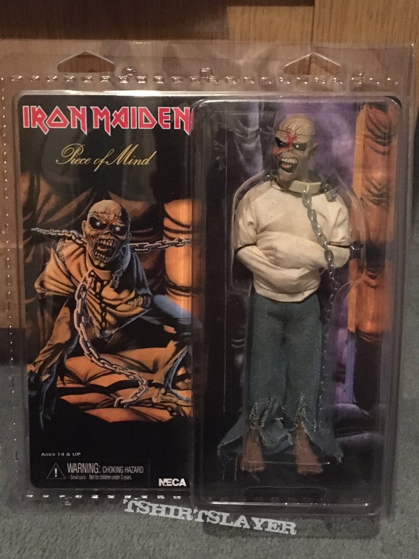 Iron Maiden Eddie Piece Of Mind album clothed figure