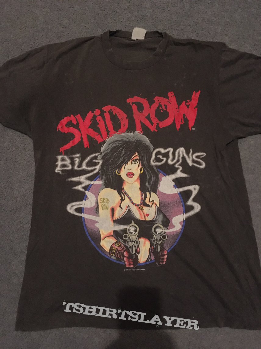 Skid Row Big Guns original t-shirt