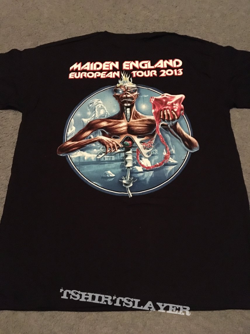 Iron Maiden Maiden England Euro tour 2013
