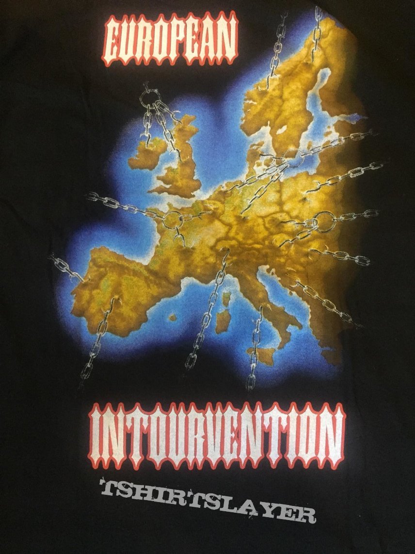 Slayer tour shirt 1994 Europe