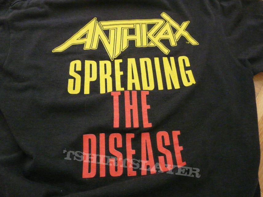 TShirt or Longsleeve - Anthrax-spreading the disease