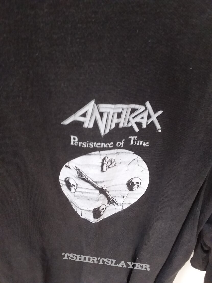Anthrax Persistance of Time pocket print