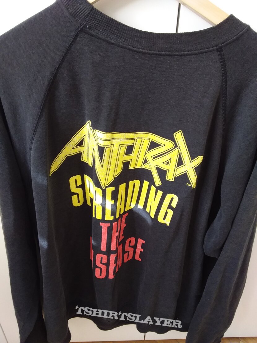 Anthrax-Spreading the Disease sweatshirt