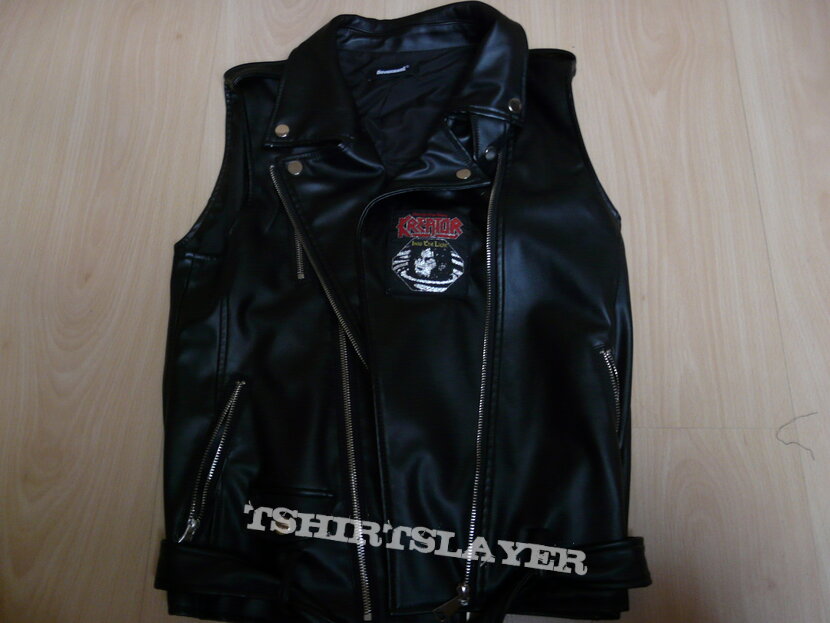 Iron Maiden- A Real Dead One faux leather